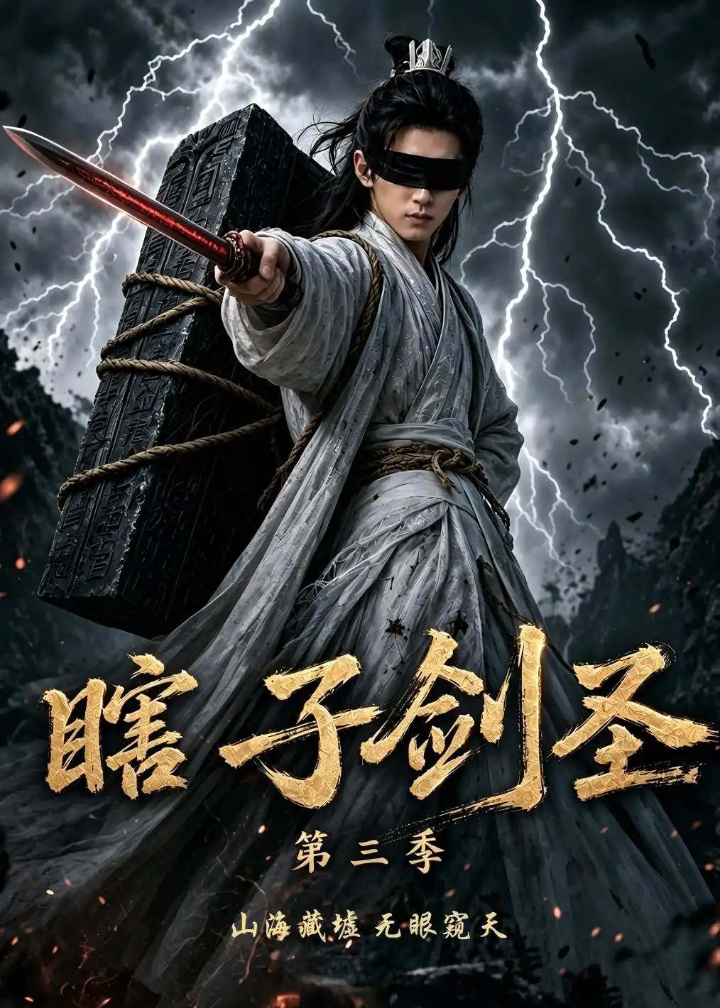 瞎子剑圣第三季，山海藏墟，无眼窥天
