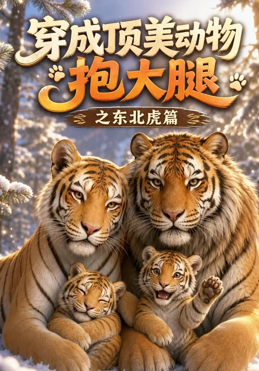 穿成顶美动物抱大腿之东北虎篇