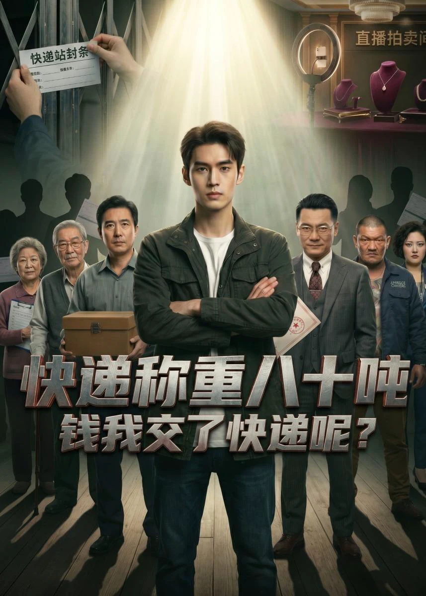 快递称重八十吨，钱我交了快递呢