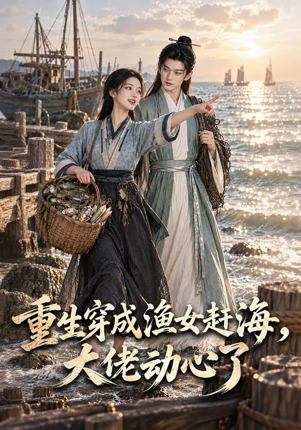 重生穿成渔女赶海，大佬动心了