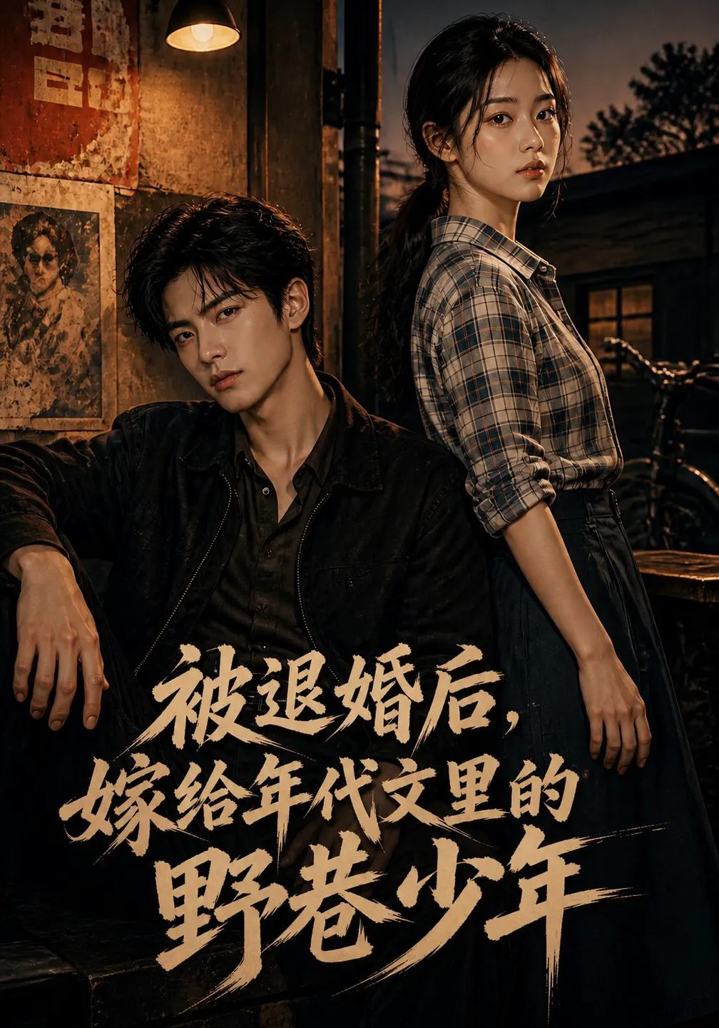 被退婚后，嫁给年代文里的野巷少年