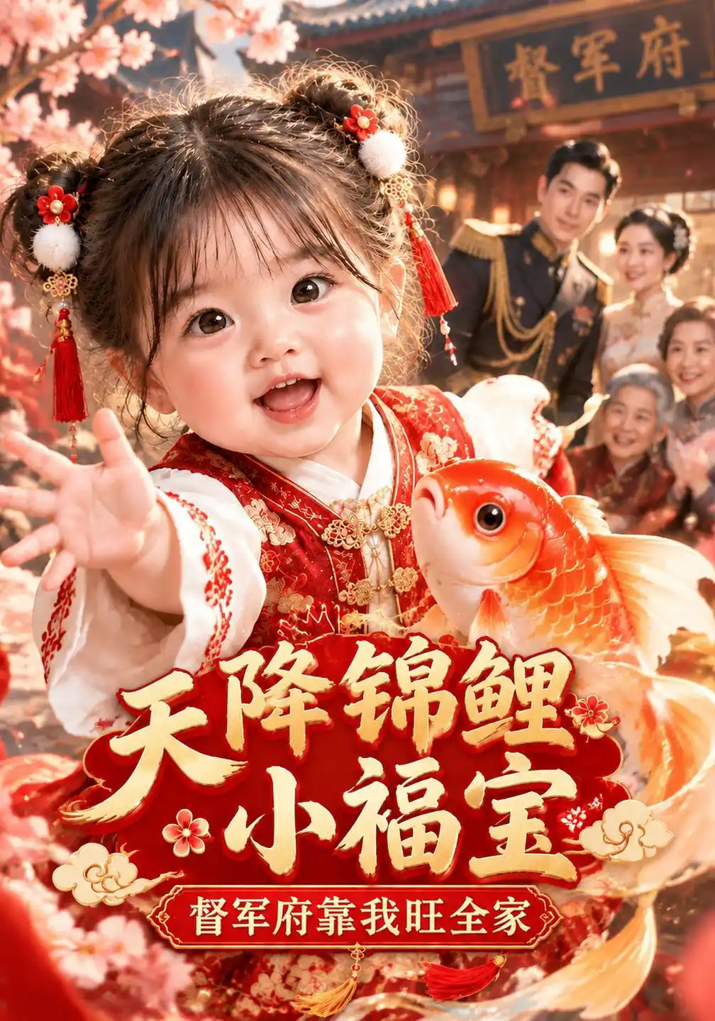 天降锦鲤小福宝，督军府靠我旺全家