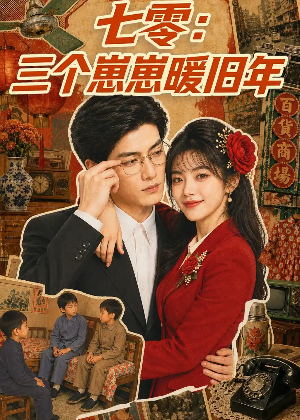 七零：三个崽崽暖旧年