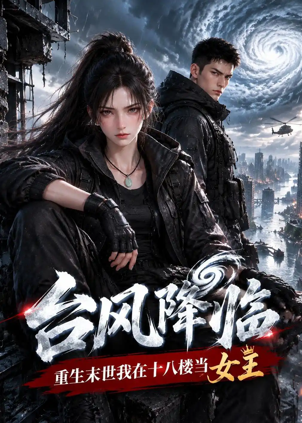 台风降临，重生末世我在十八楼当女王
