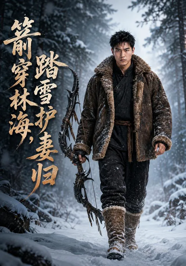 箭穿林海，踏雪护妻归