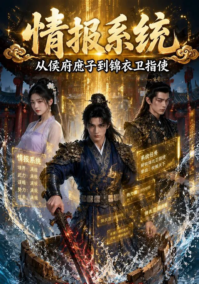 情报系统，从侯府庶子到锦衣卫指使