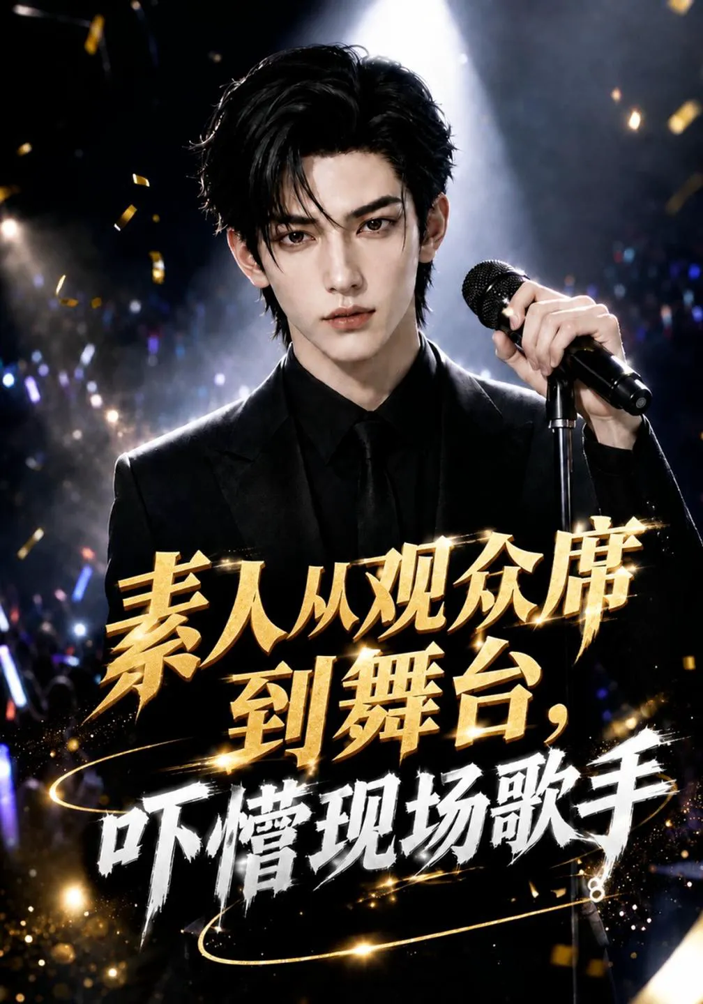 素人从观众席到舞台，吓懵现场歌手