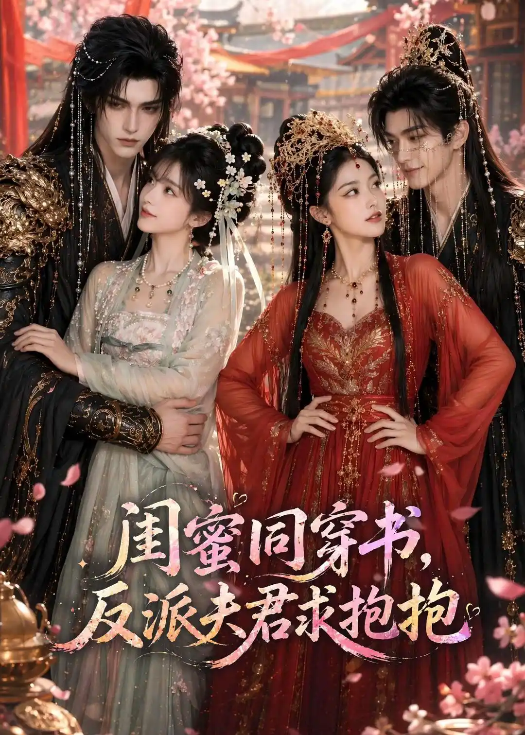 闺蜜同穿书，反派夫君求抱抱