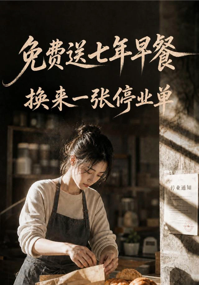 免费送七年早餐，换来一张停业单