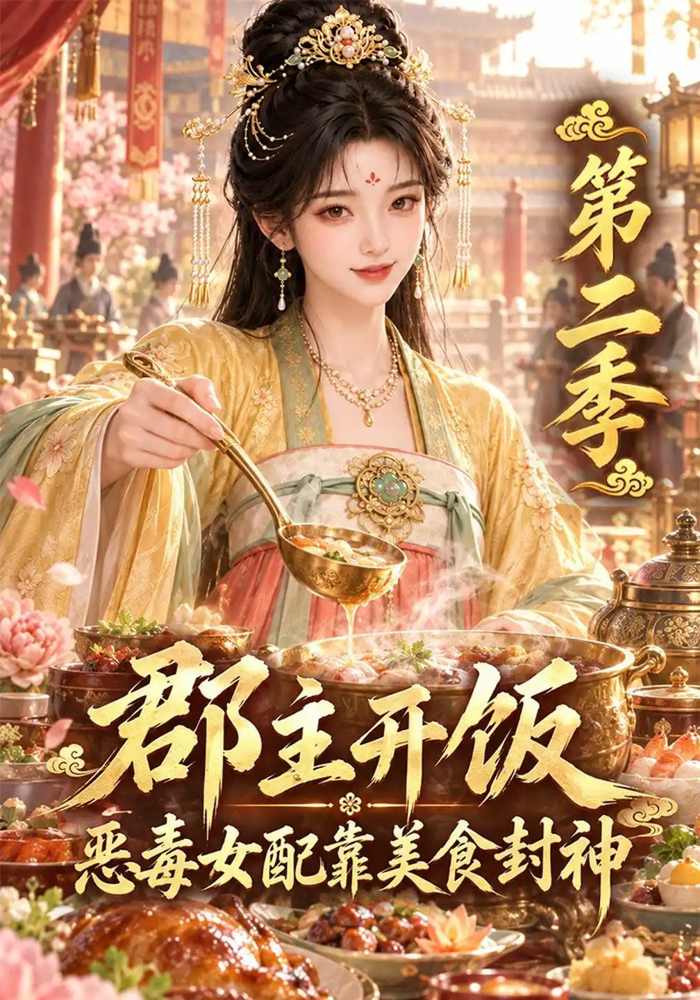 郡主开饭：恶毒女配靠美食封神第二季