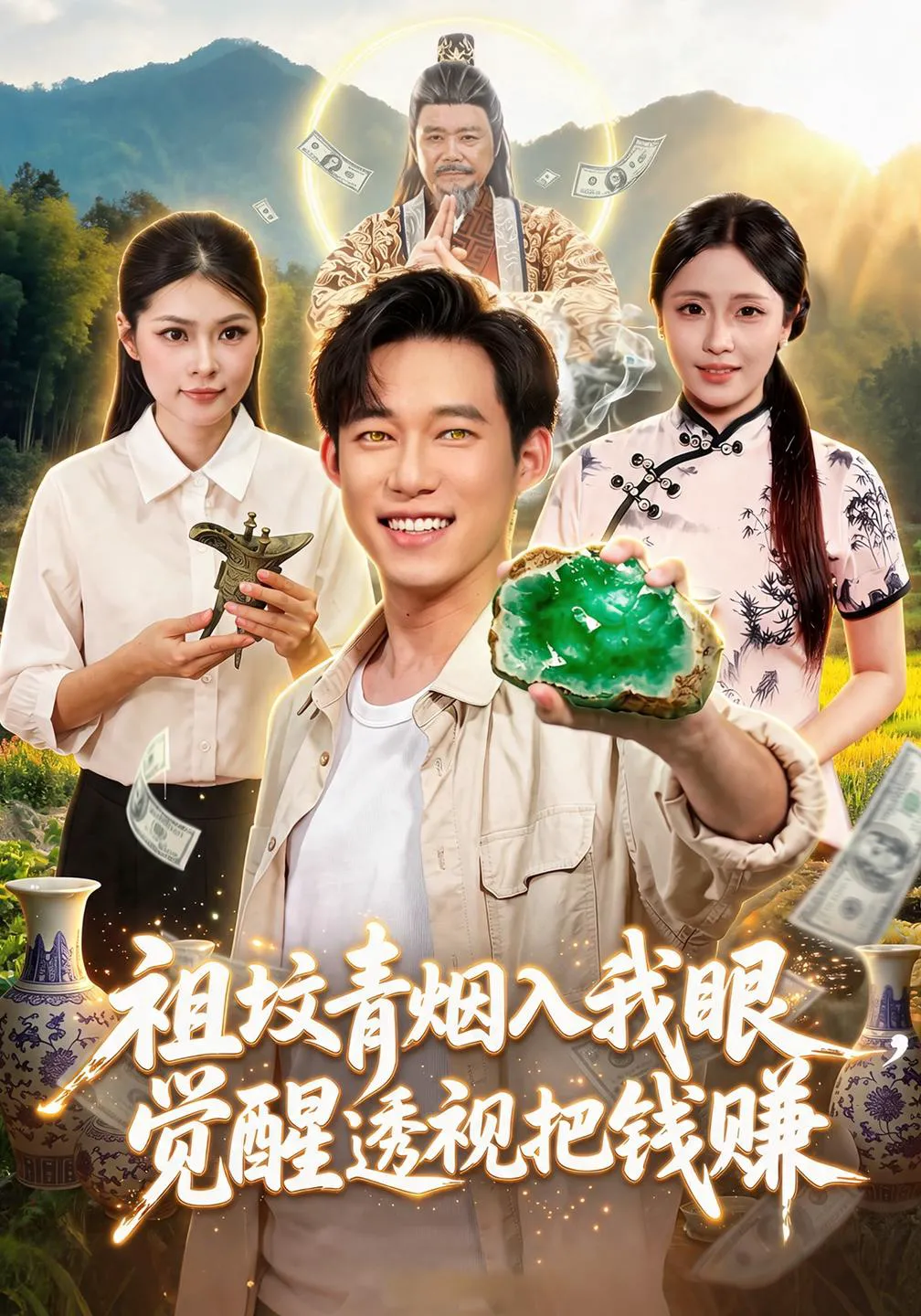 祖坟青烟入我眼，觉醒透视把钱赚（1080P）