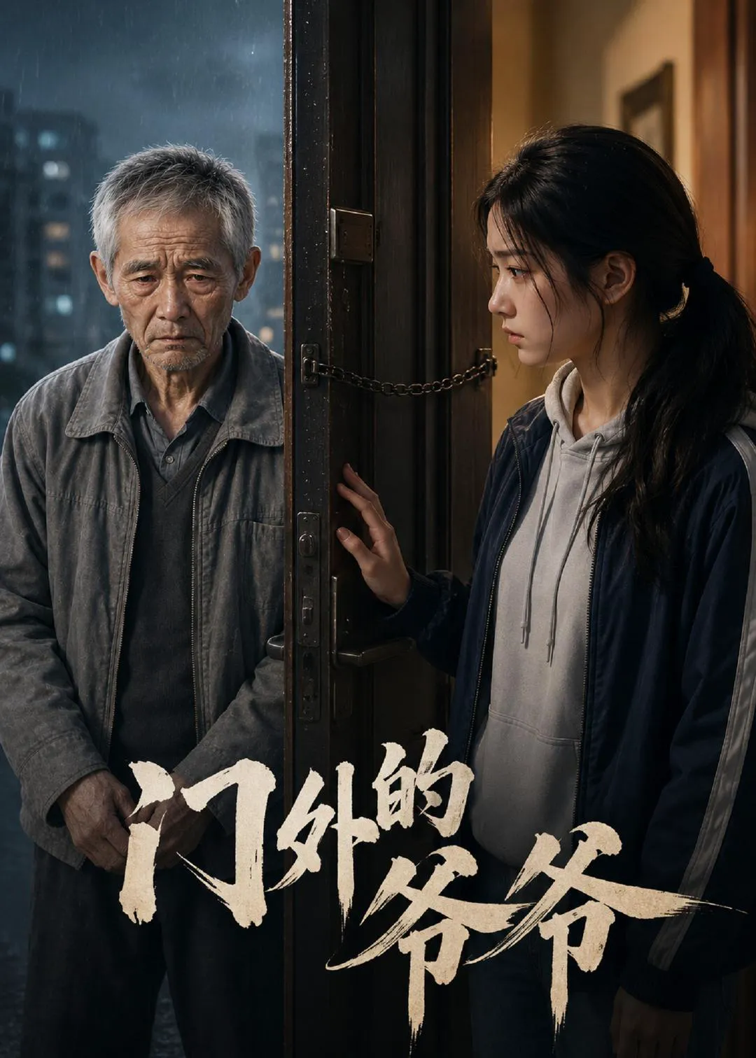 门外的爷爷
