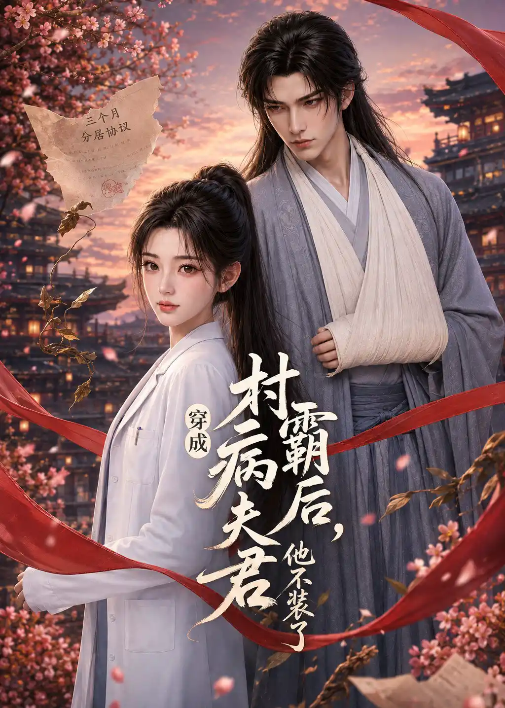 穿成村霸后，病夫君他不装了