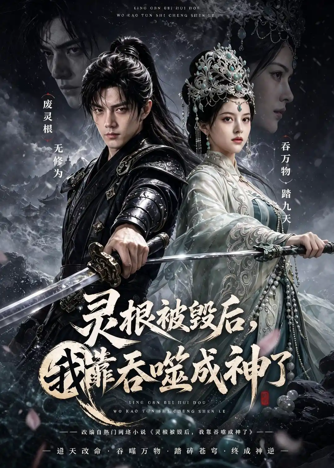 灵根被毁后，我靠吞噬成神了