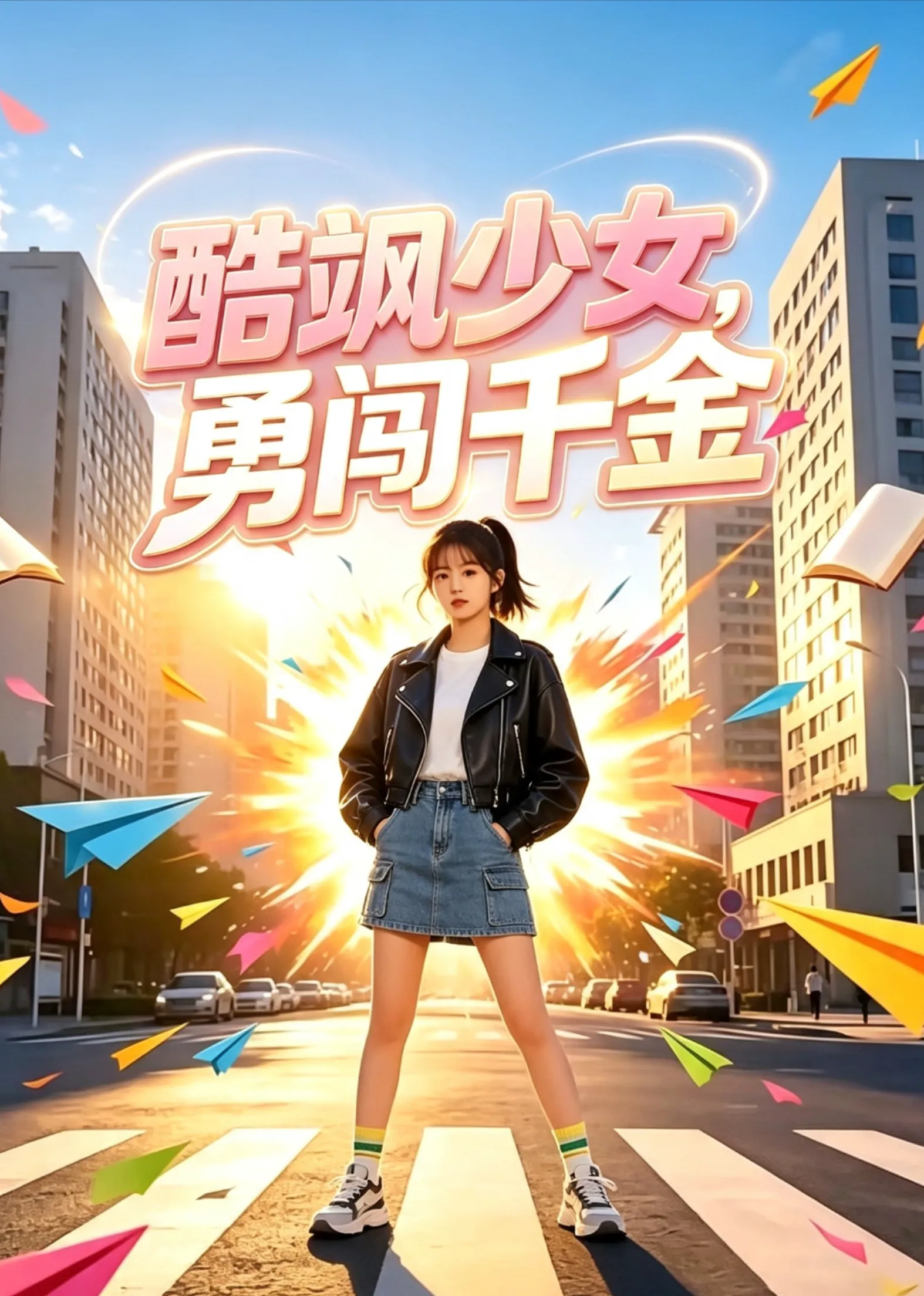 酷飒少女，勇闯千金
