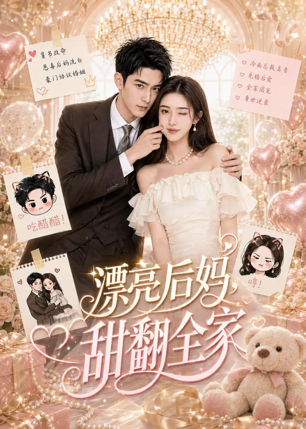 漂亮后妈，甜翻全家
