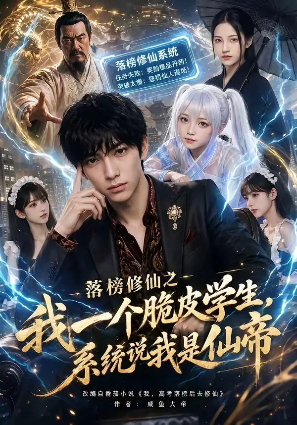 落榜修仙之我一个脆皮学生，系统说我是仙帝