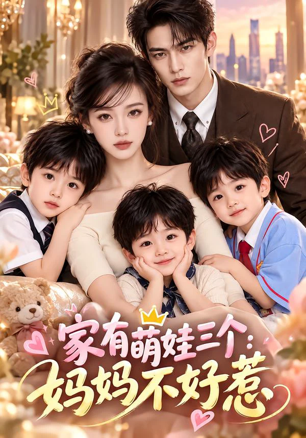 家有萌娃三个：妈妈不好惹