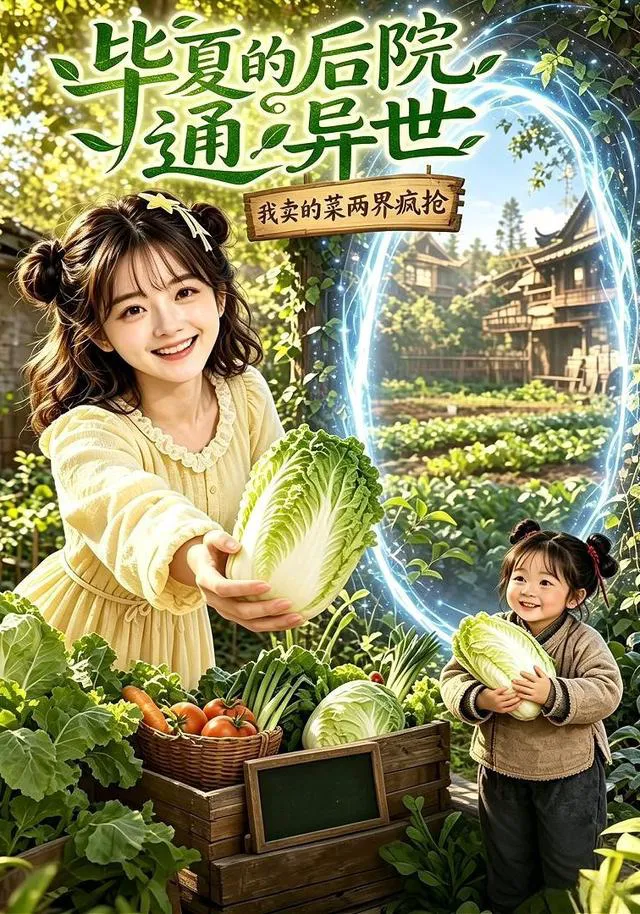 毕夏的后院通异世，我卖的菜两界疯抢