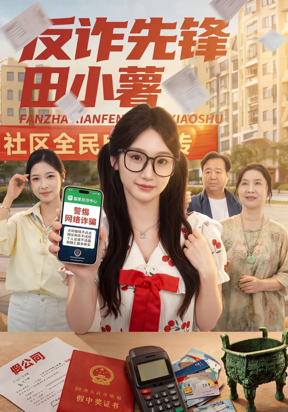 反诈先锋田小薯