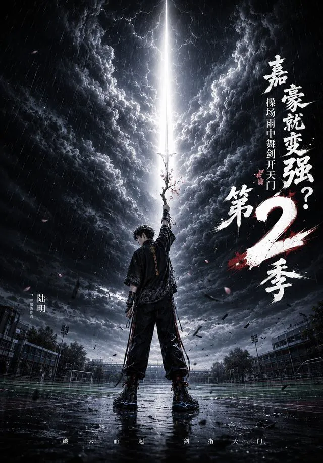 嘉豪就变强？操场雨中舞剑开天门第2季