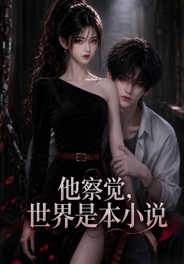他察觉，世界是本小说