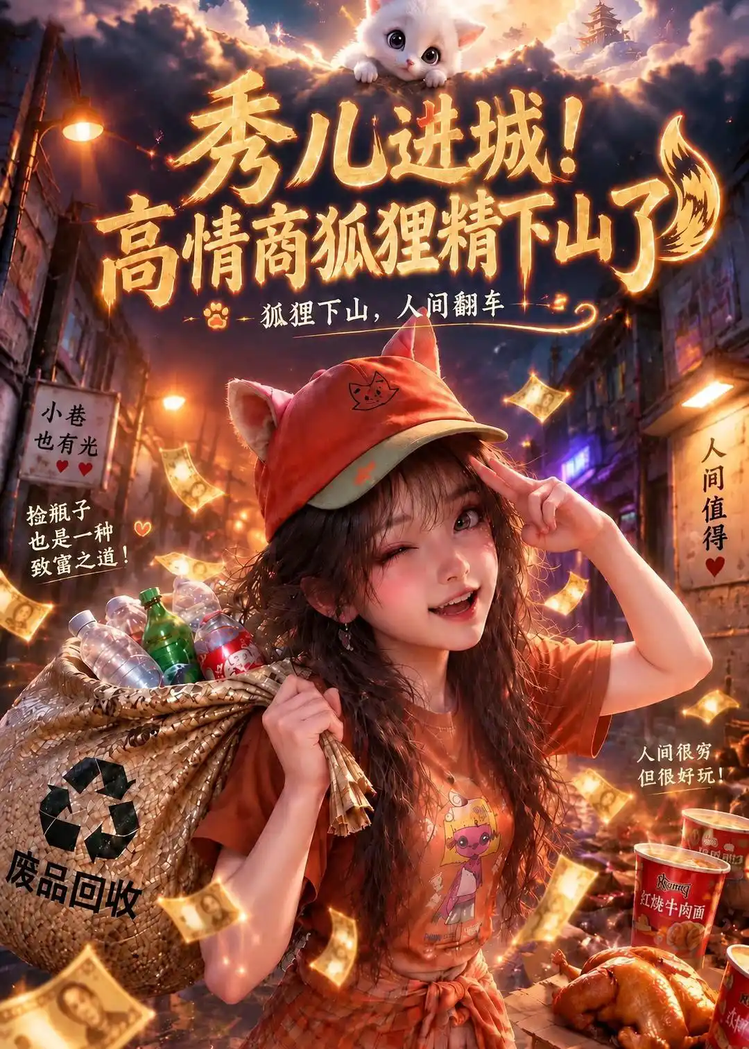 秀儿进城！高情商狐狸精下山了