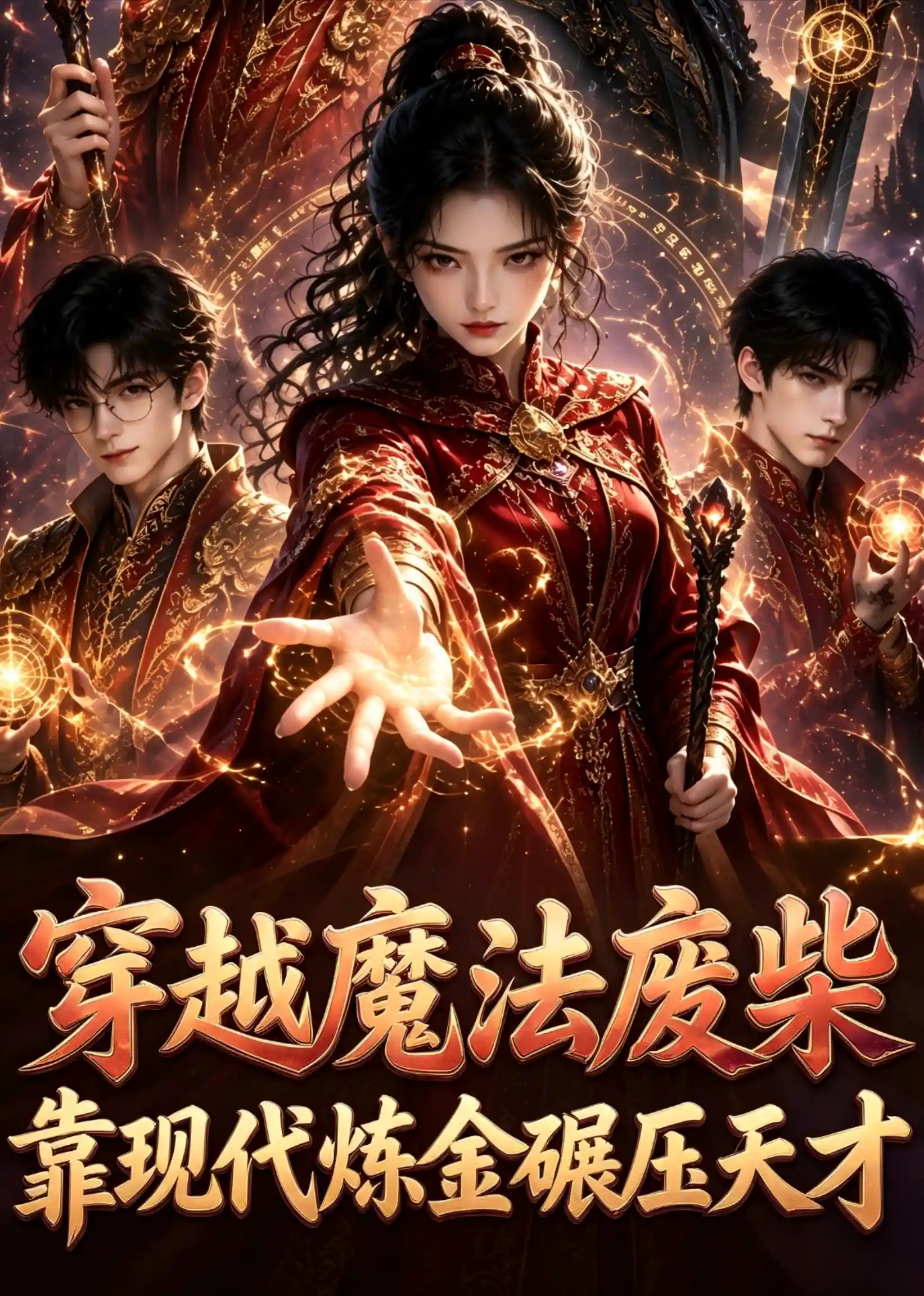 穿越魔法废柴，靠现代炼金碾压天才