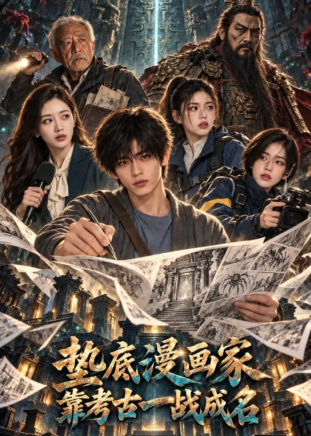 垫底漫画家：靠考古一战成名
