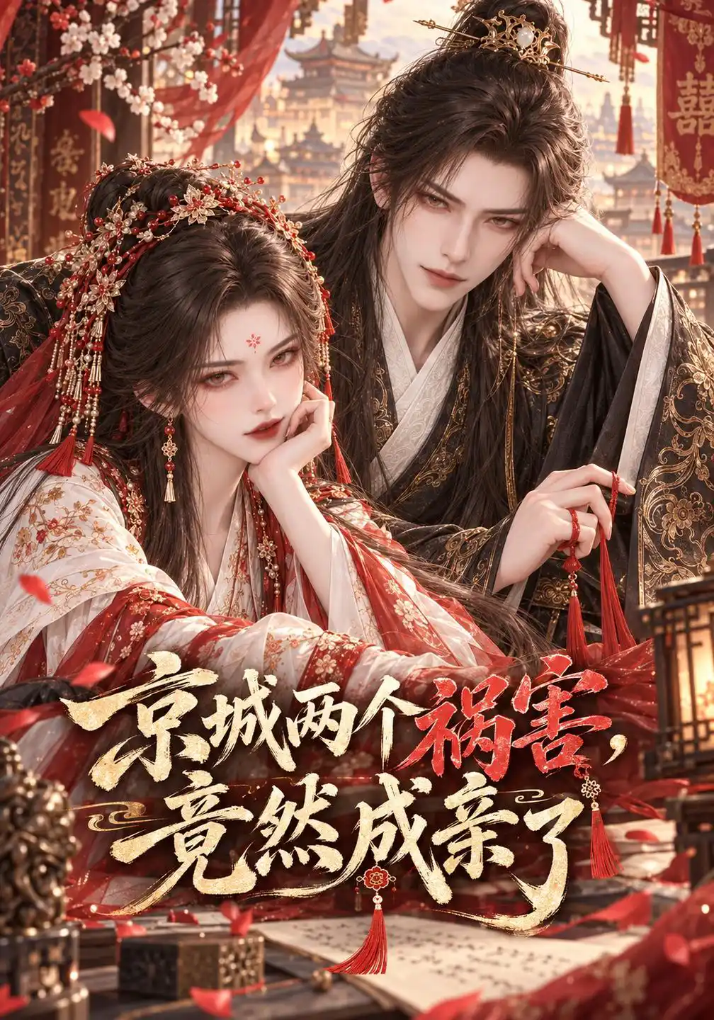 京城两个祸害，竟然成亲了