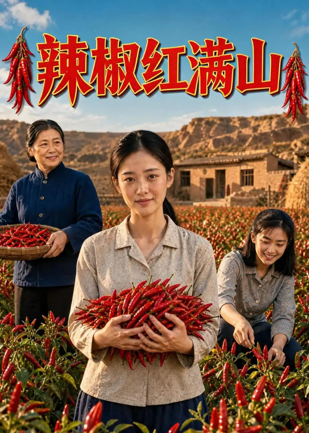 辣椒红满山