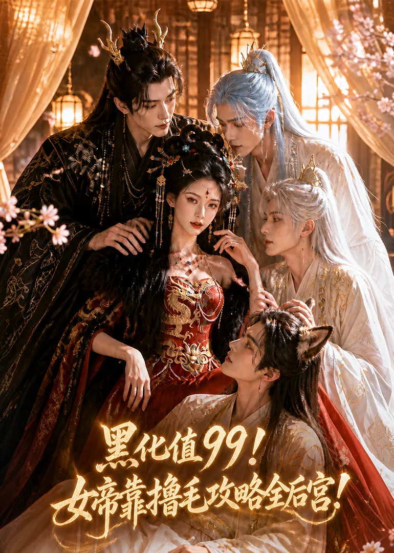黑化值99！女帝靠撸毛攻略全后宫！