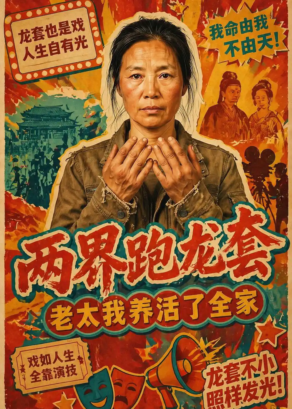 两界跑龙套，老太我养活了全家