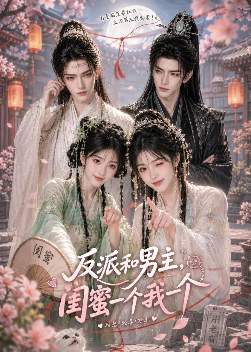 反派和男主，闺蜜一个我一个