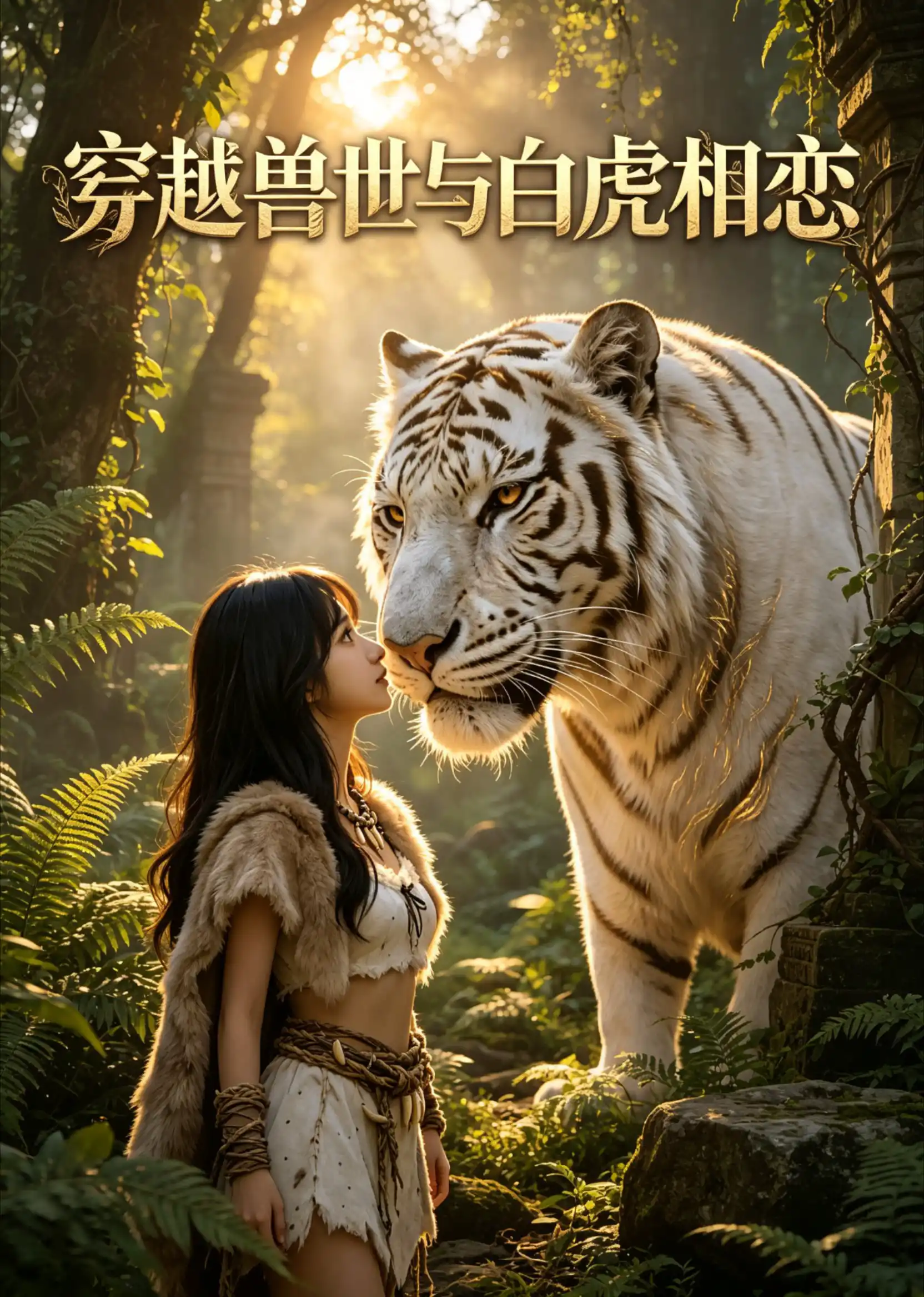 穿越兽世与白虎相恋