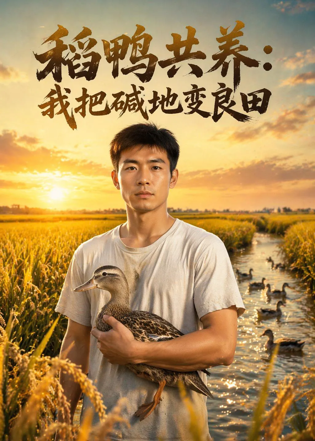 稻鸭共养：我把碱地变良田