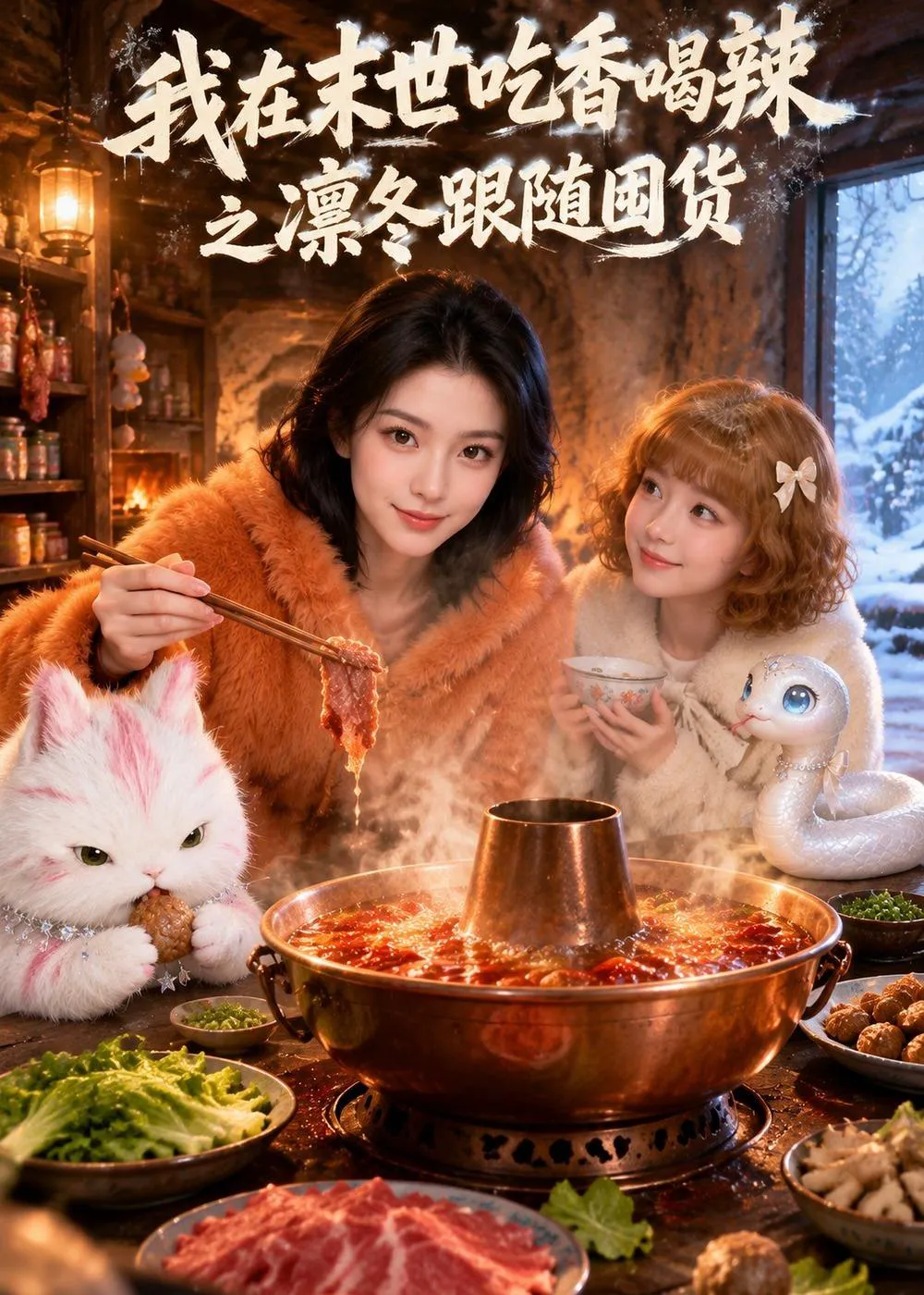 我在末世吃香喝辣之凛冬跟随囤货