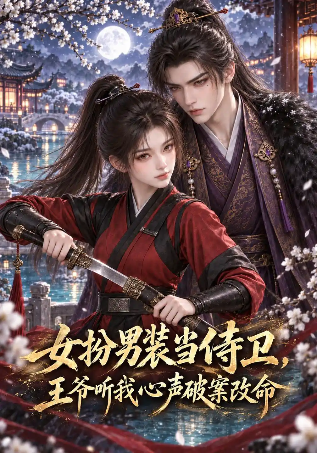 女扮男装当侍卫，王爷听我心声破案改命