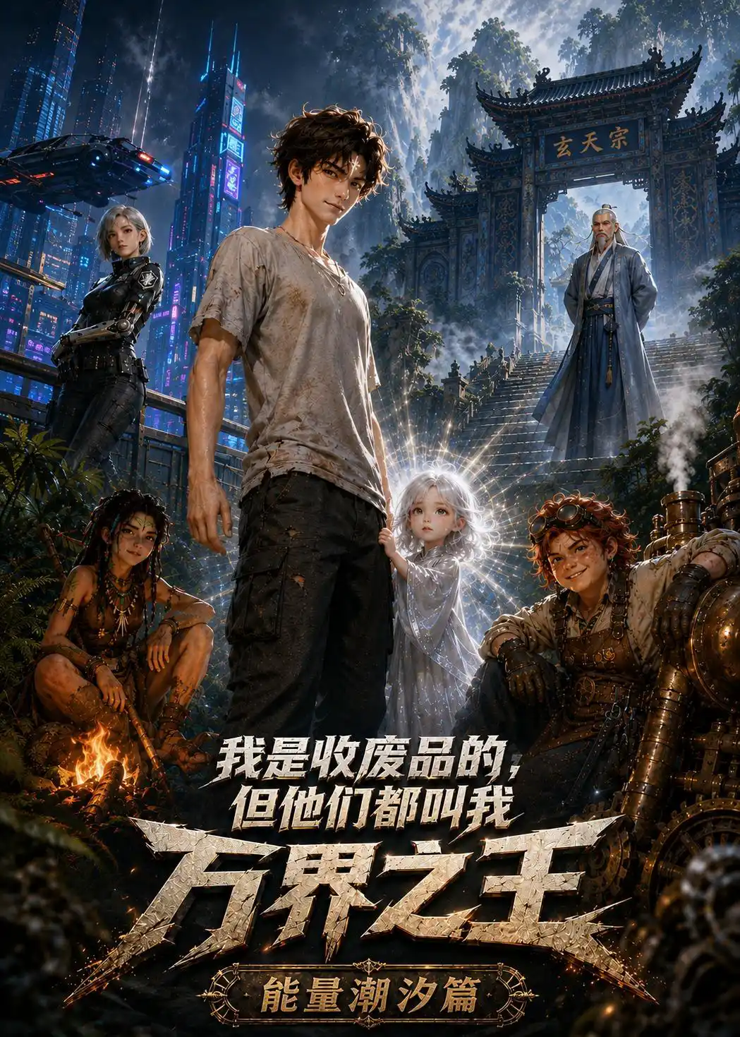 我是收废品的，但他是万界之王