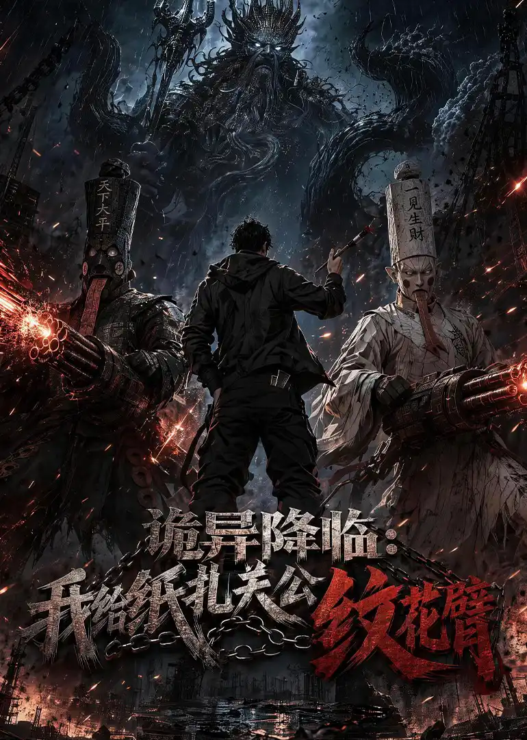 诡异降临：我给纸扎关公纹花臂