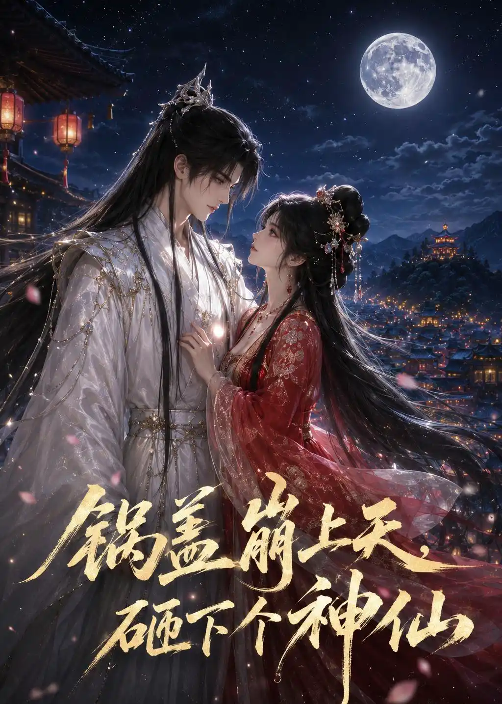 锅盖崩上天，砸下个神仙