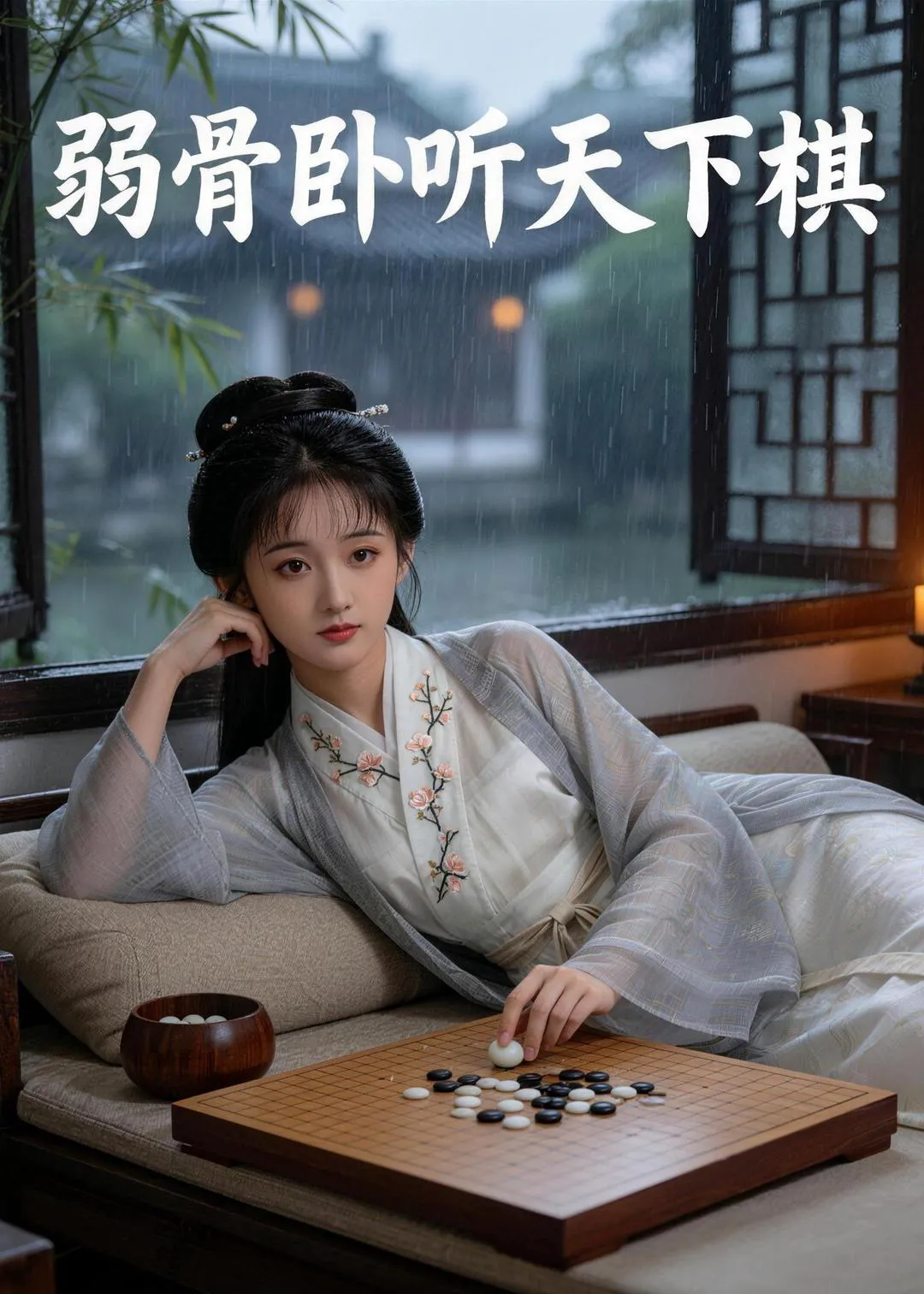 弱骨卧听天下棋