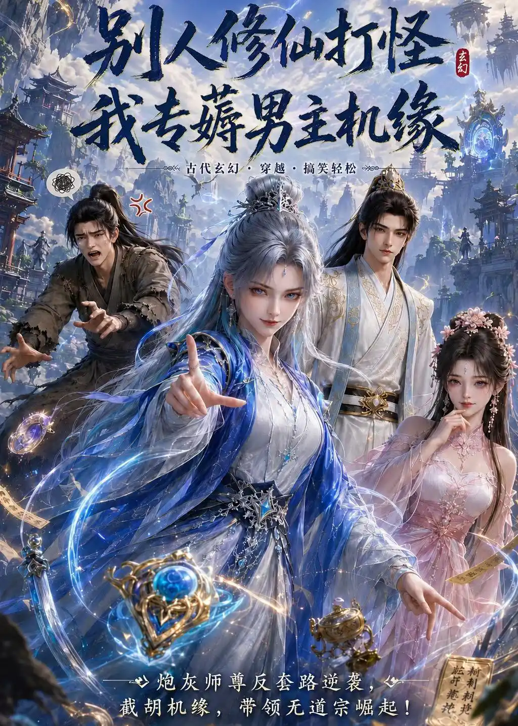 别人修仙打怪，我专薅男主机缘