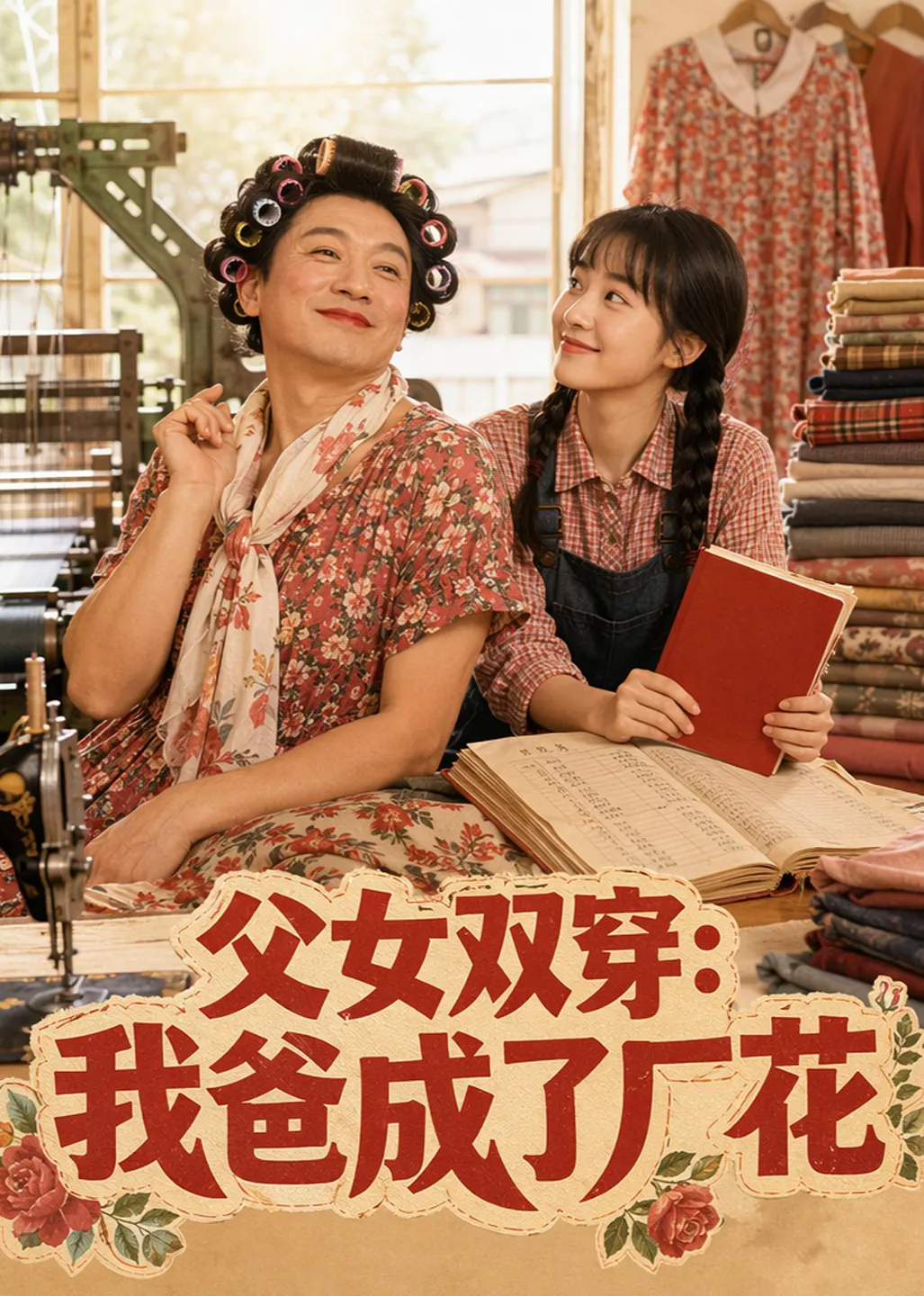 父女双穿：我爸成了厂花