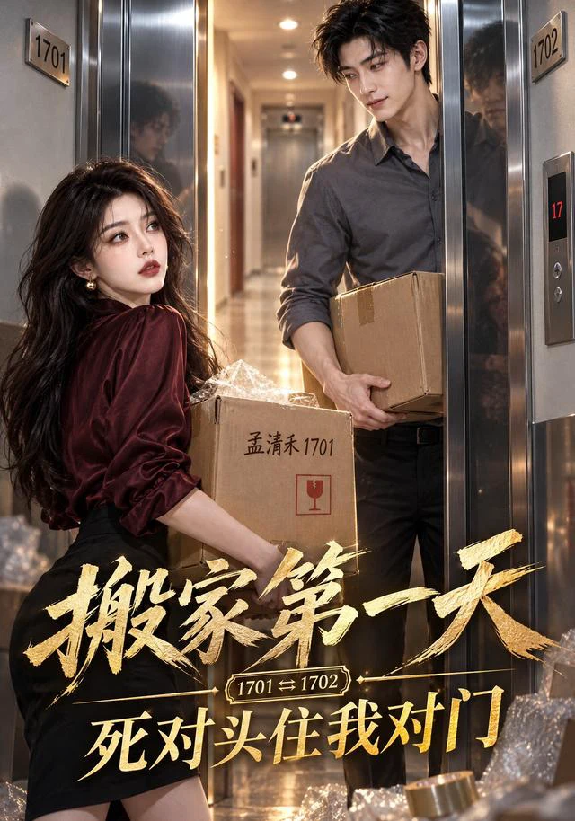 搬家第一天，死对头住我对门