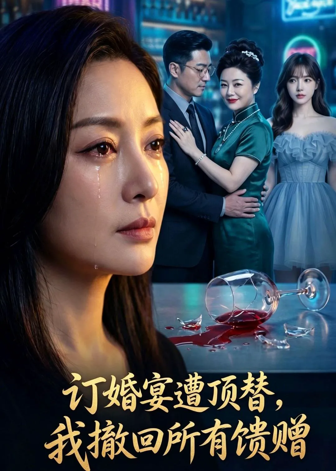 订婚宴遭顶替，我撤回所有馈赠