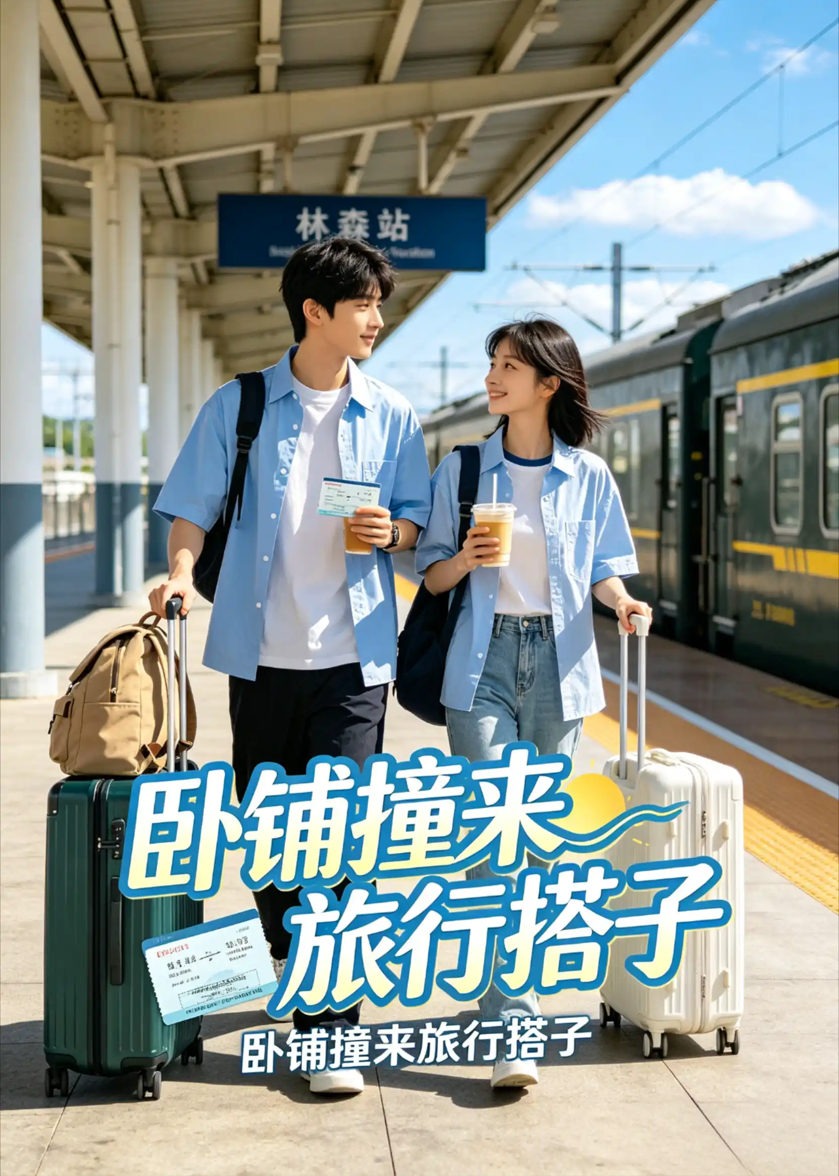 卧铺撞来旅行搭子