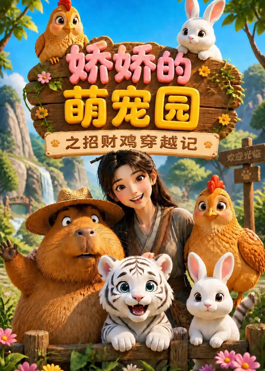 娇娇的萌宠园之招财鸡穿越记