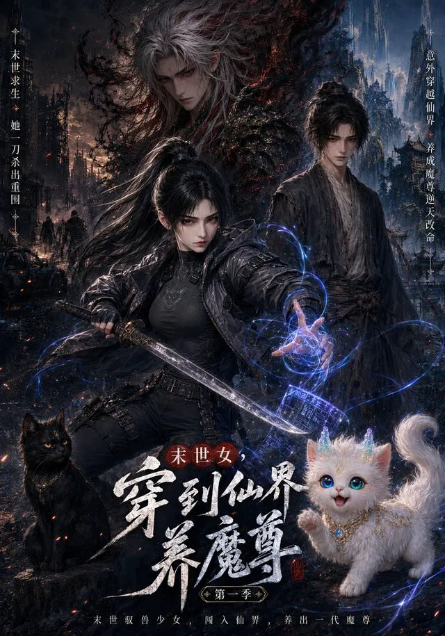末世女，穿到仙界养魔尊第一季