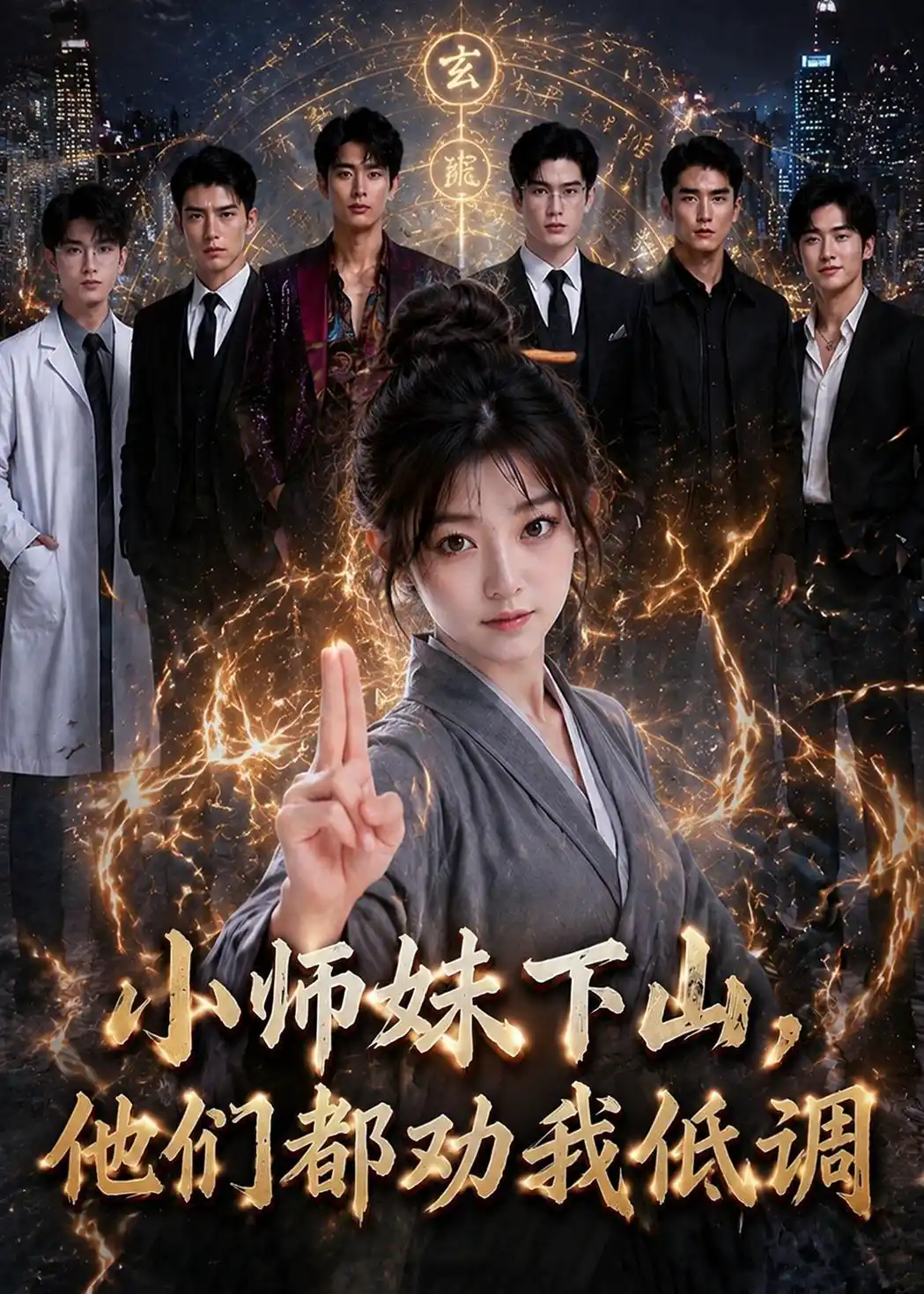 小师妹下山，他们都劝我低调